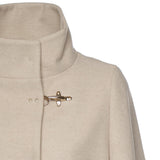 Cappa in panno di lana mélange NAW12514490XMY C002 FAY 