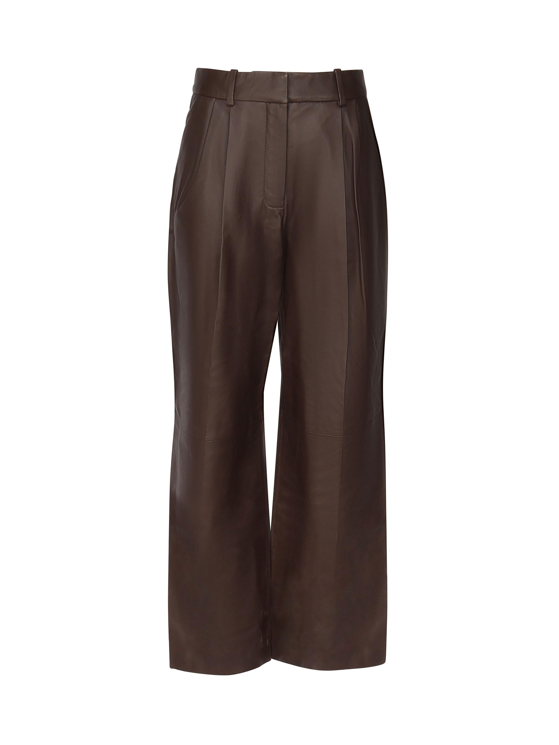 Pantaloni in pelle Illustration 0428PF241 MAHO ZIMMERMANN 