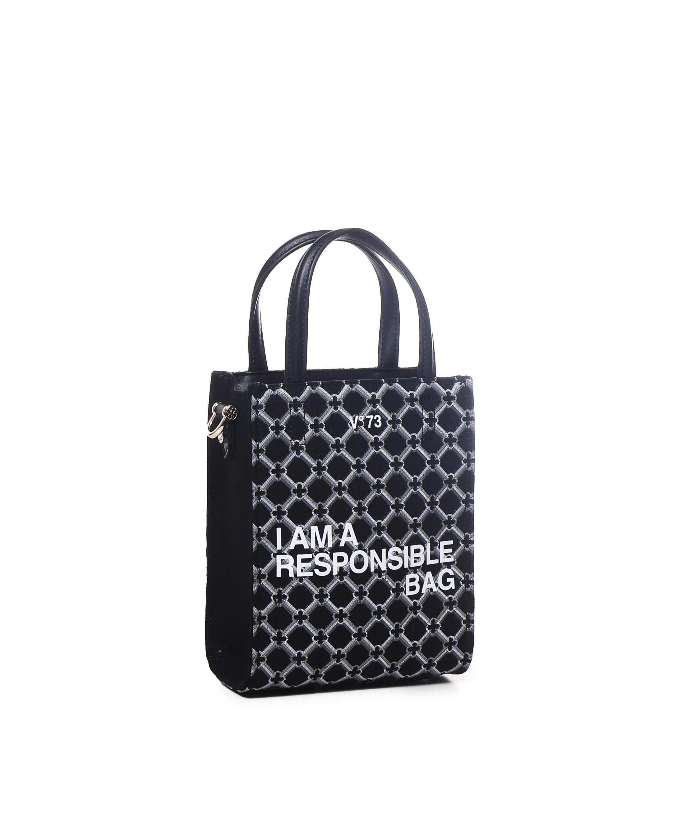 Shopping bag Responsibility 73BS7Q903 RESPONSIBILITY LOGONERO V° 73 