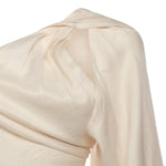 Top con maniche drappeggiate RS26207T C SELF-PORTRAIT 