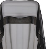 Mantella in chiffon di seta A3302115 555 ALBERTA FERRETTI 