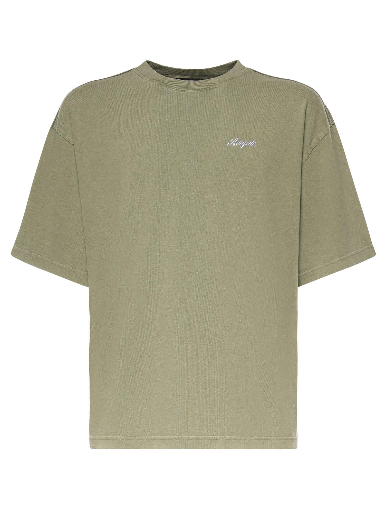 T-shirt Honor in cotone A2681012 DEEP LICHEN GREEN AXEL ARIGATO 