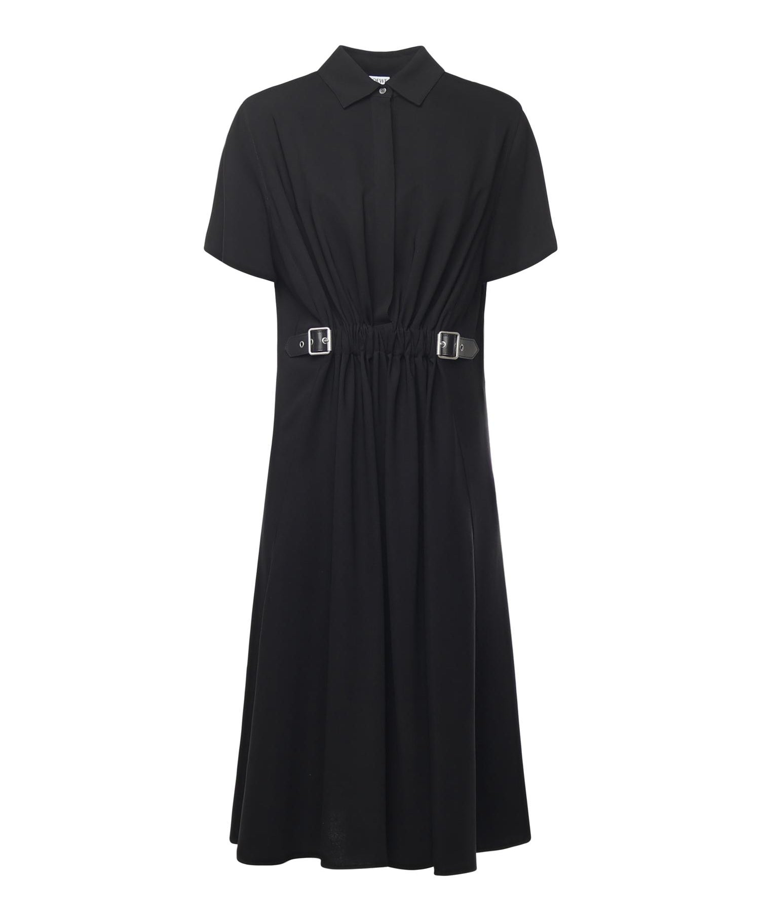 Abito con cintura in viscosa stretch S540Y09XTW 1100 LOEWE 