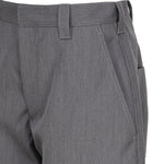 Pantaloni affusolati in lana accoppiata e cotone 769763 V1JO01874 BOTTEGA VENETA 