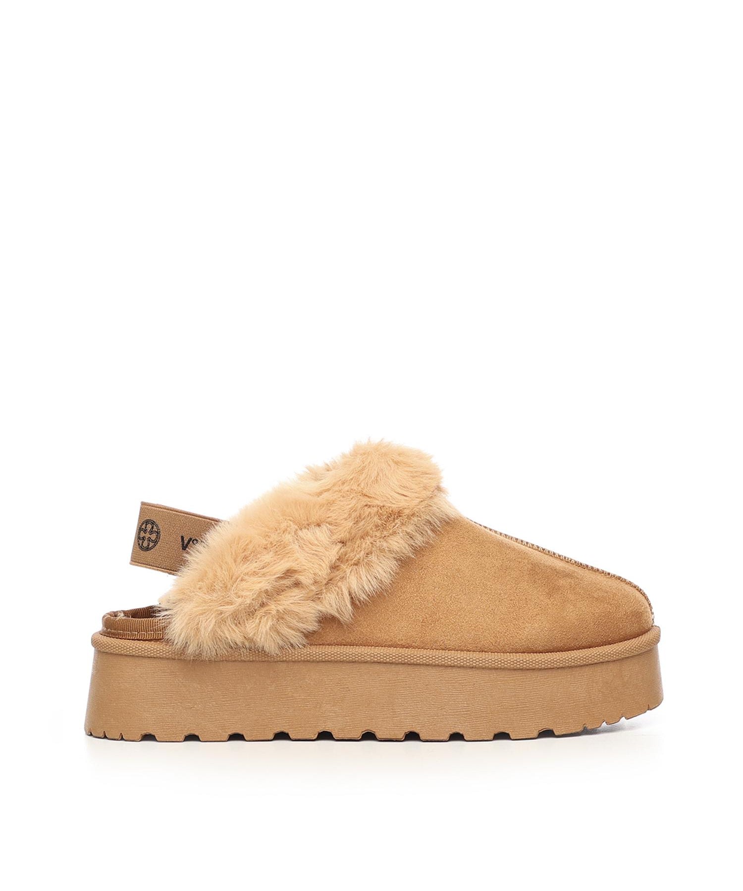 Slippers Sophie con logo 73SC9FP01CAM SOPHIE SHOESCUOIO V° 73 