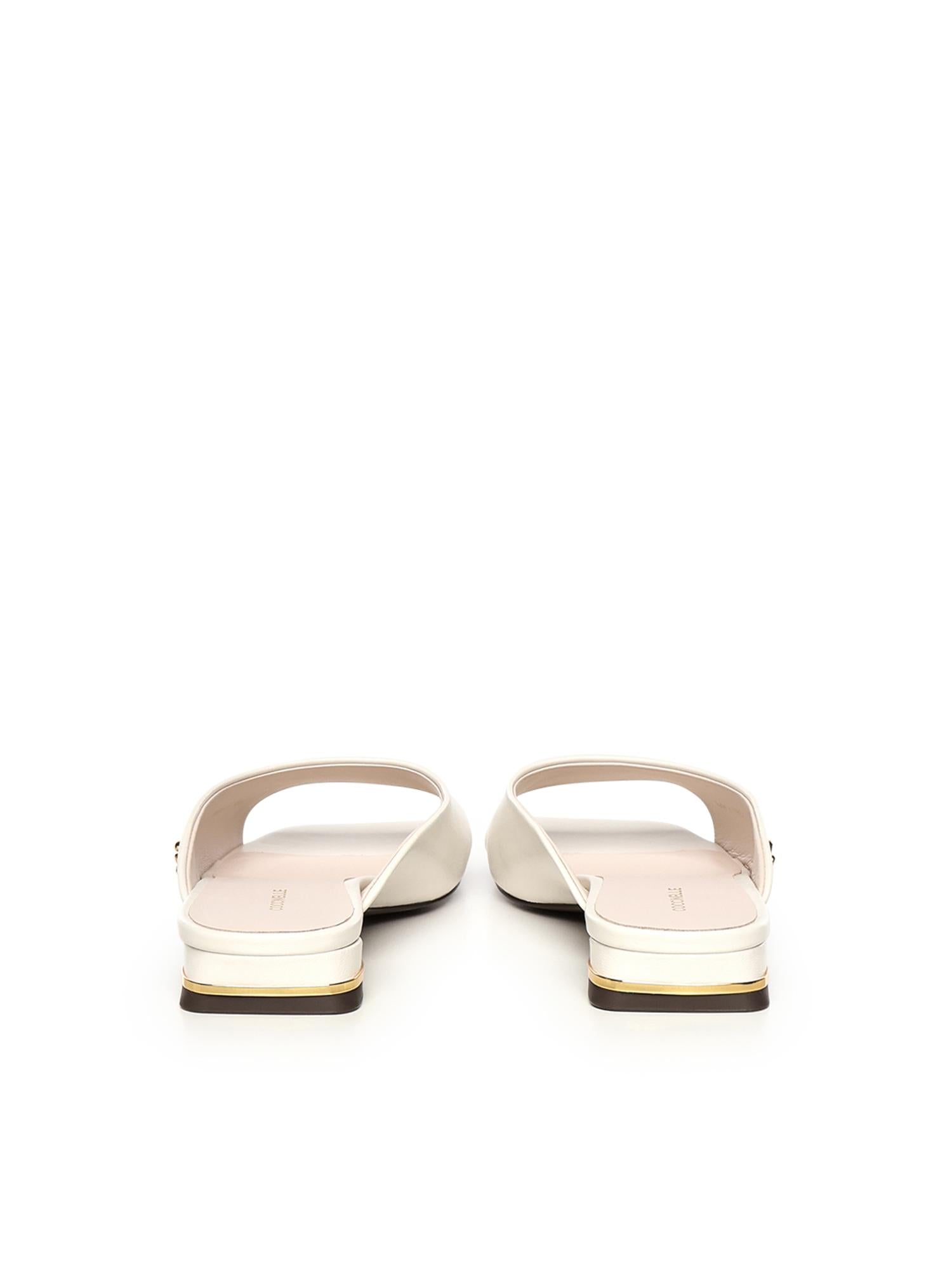 Sandali bassi in pelle E4U1L170201 N17 COCCINELLE 