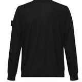 Maglia girocollo nero in lana leggera<BR/> K1S155100066 S00FCV0029 STONE ISLAND 