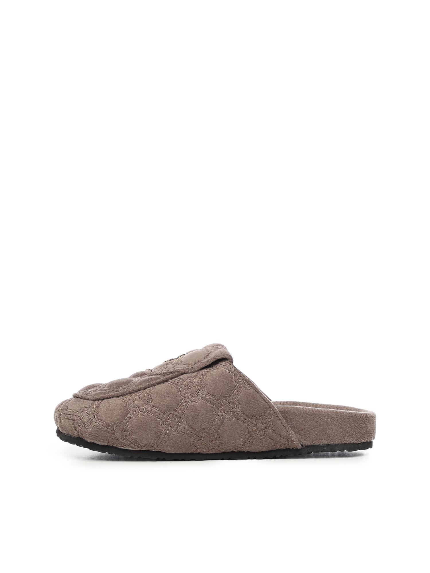 Slipper Keira con logo<BR/> 73SC9FU01VEL KEIRA SHOESTAUPE V° 73 