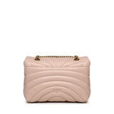 Borsa grande Love Bag Puff trapunta farfalla 100038 A1EXO81Q PINKO 