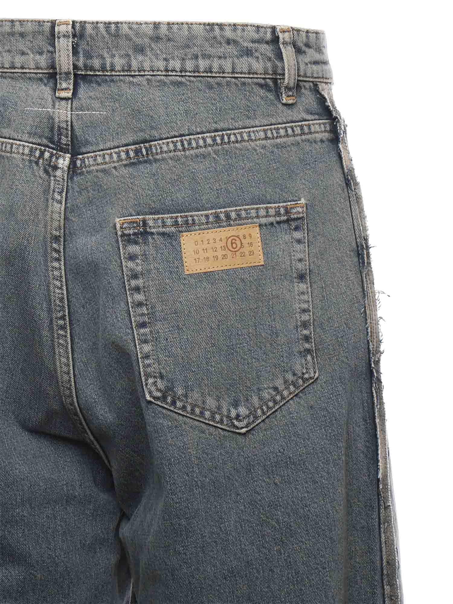 Jeans a gamba larga SH0LA0025 S30844963 MM6 Maison Margiela 