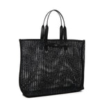 Borsa tote in rafia e pelle<BR/> BM2453 A9O948B956 DOLCE & GABBANA 