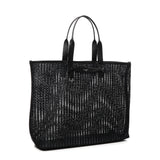 Borsa tote in rafia e pelle<BR/> BM2453 A9O948B956 DOLCE & GABBANA 