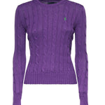 Maglia in cotone a trecce 211971869 503 POLO RALPH LAUREN 