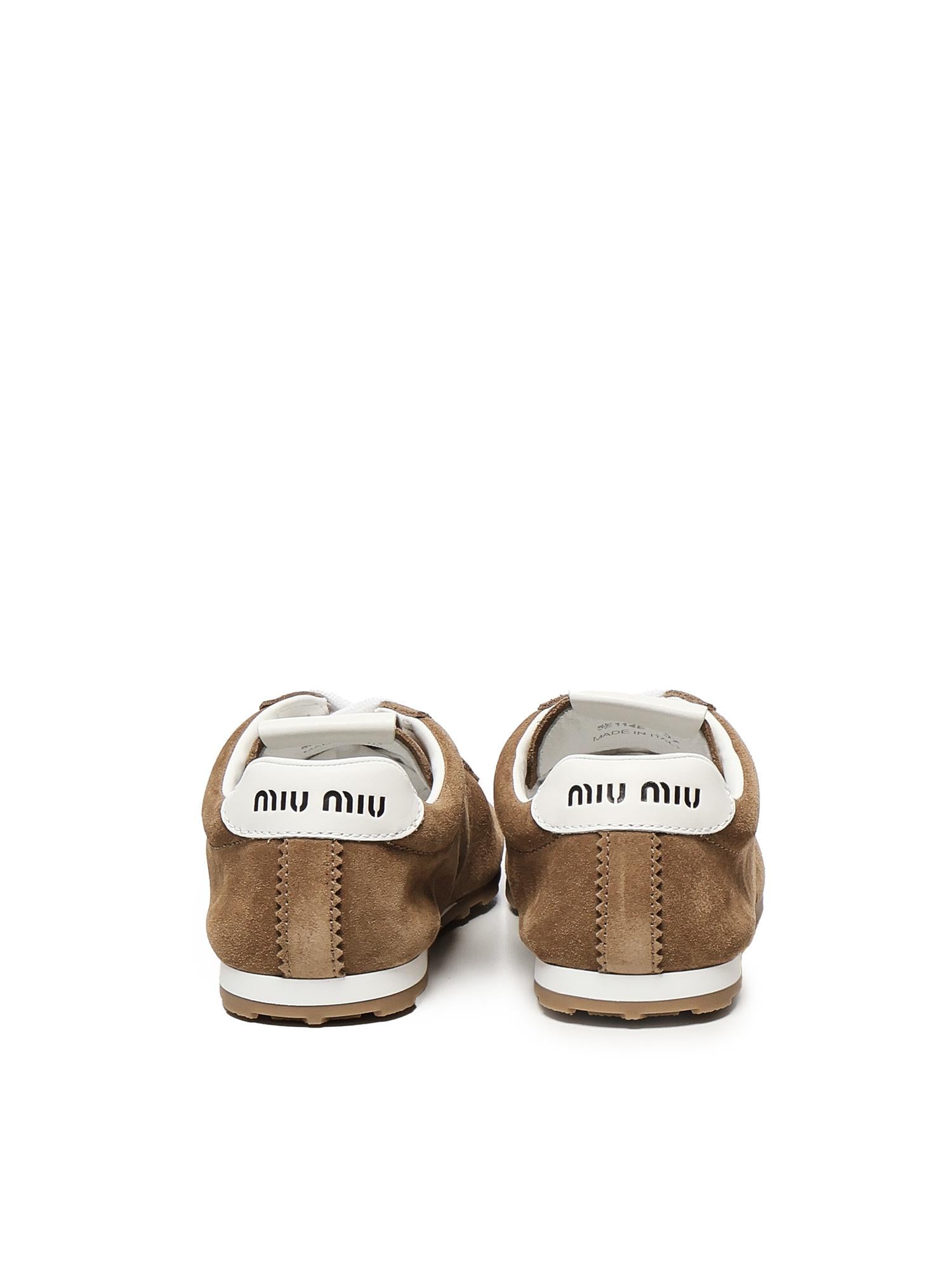 Sneakers Plume 5E114E 054F0401 MIU MIU 