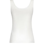 Tank top con logo in jersey CH25SJH12180 101 CHLOÉ 