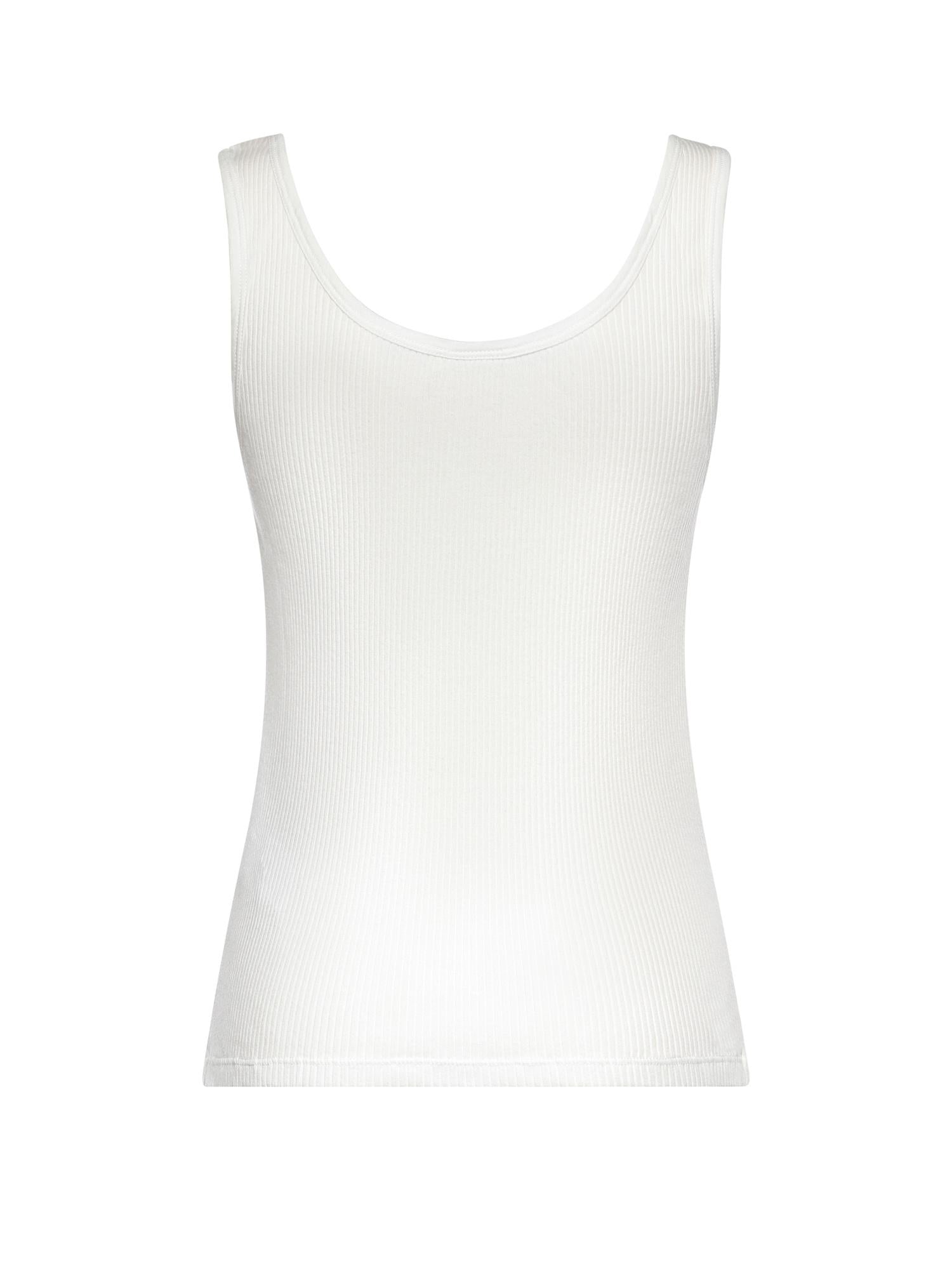Tank top con logo in jersey CH25SJH12180 101 CHLOÉ 