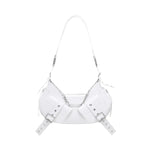 Borsa a spalla y2k001 FBBP70001CAR -BIANCO/NICKEL BIASIA 