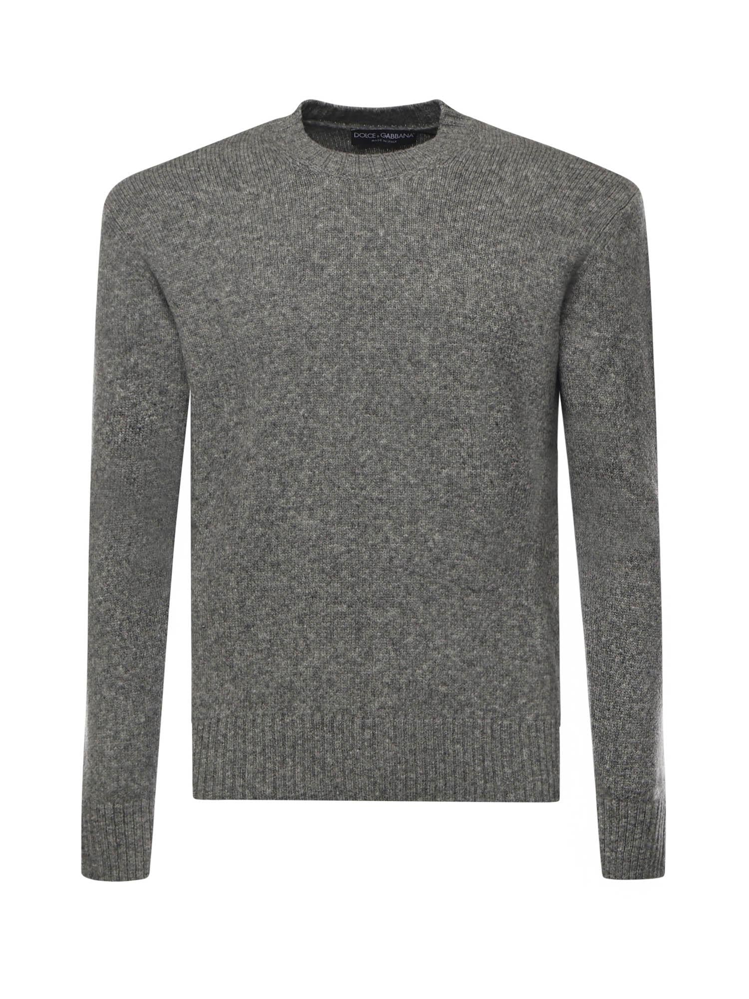Basic wool blend sweater GXX02T JFMILS8291 DOLCE & GABBANA 