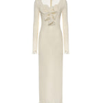 Vestito midi con applicazioni floreali 122523  MAGDA BUTRYM 