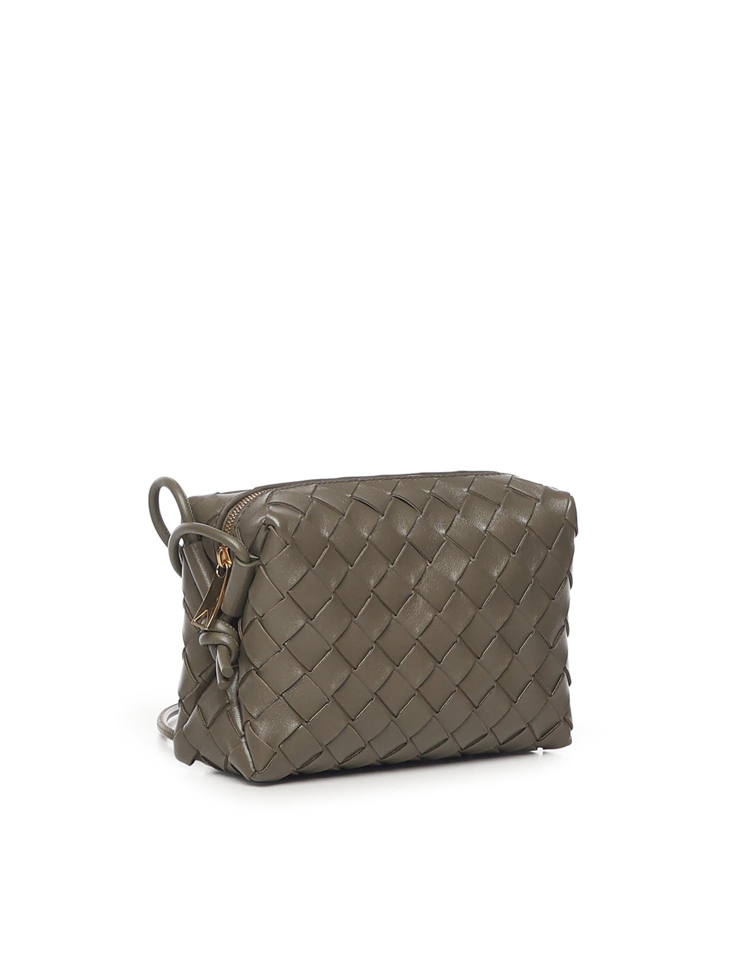 Mini Loop camera bag in pelle 723547 V1G113228 BOTTEGA VENETA 