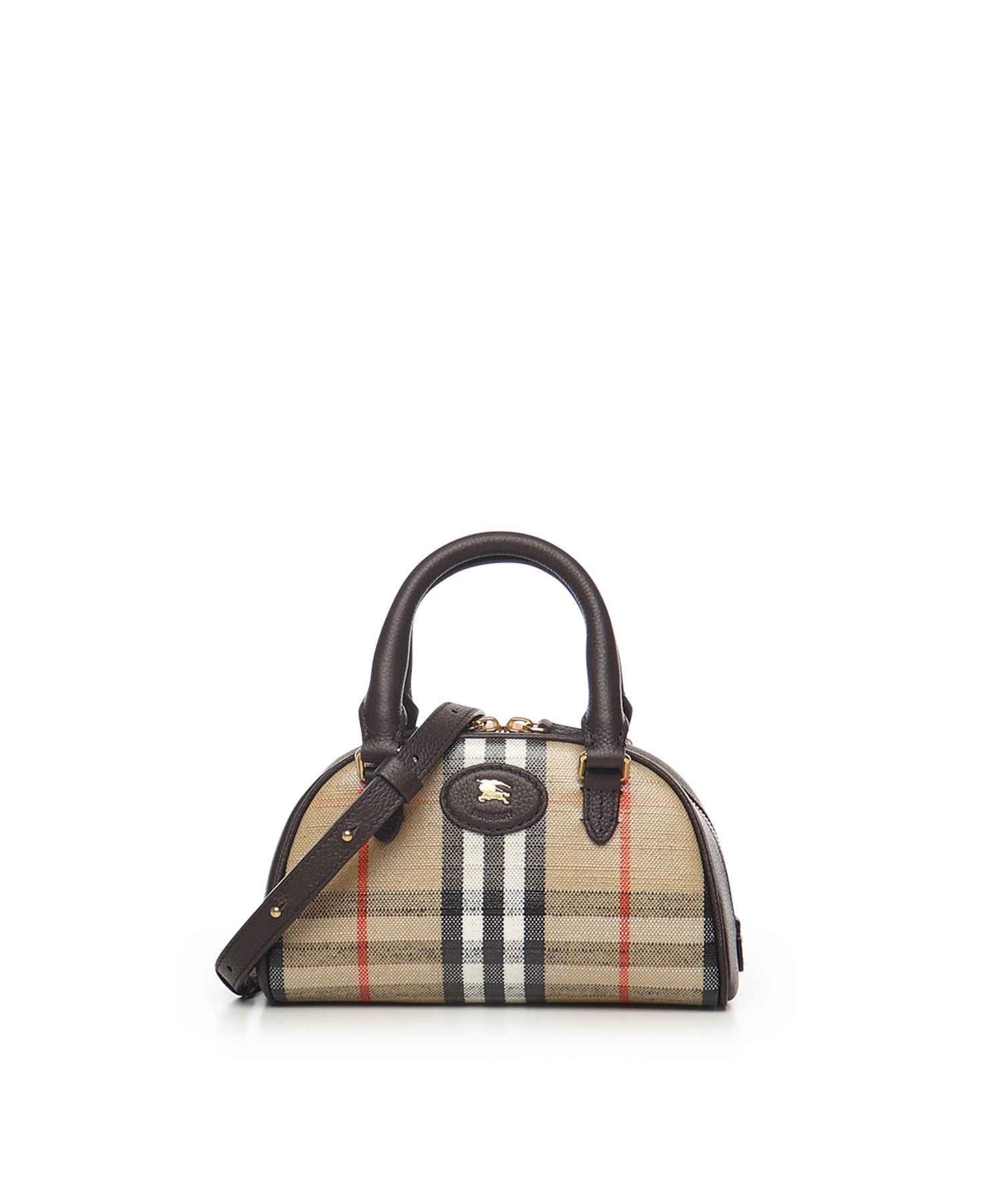 Borsa bowling "Mini Highlands" 8115281 B9368 BURBERRY 