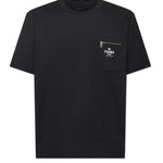 T-shirt in cotone con logo FY0936 ARYRF0QA1 FENDI 