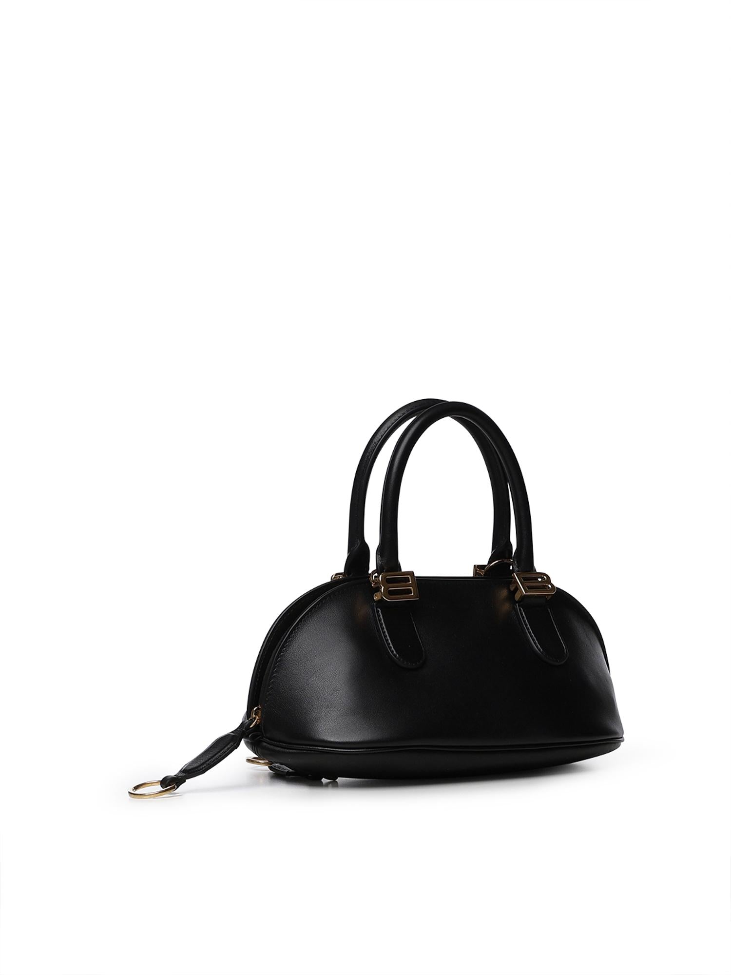 Borsa Bowling Bolero Mini in pelle 868585 2ACJS1000 BALENCIAGA 