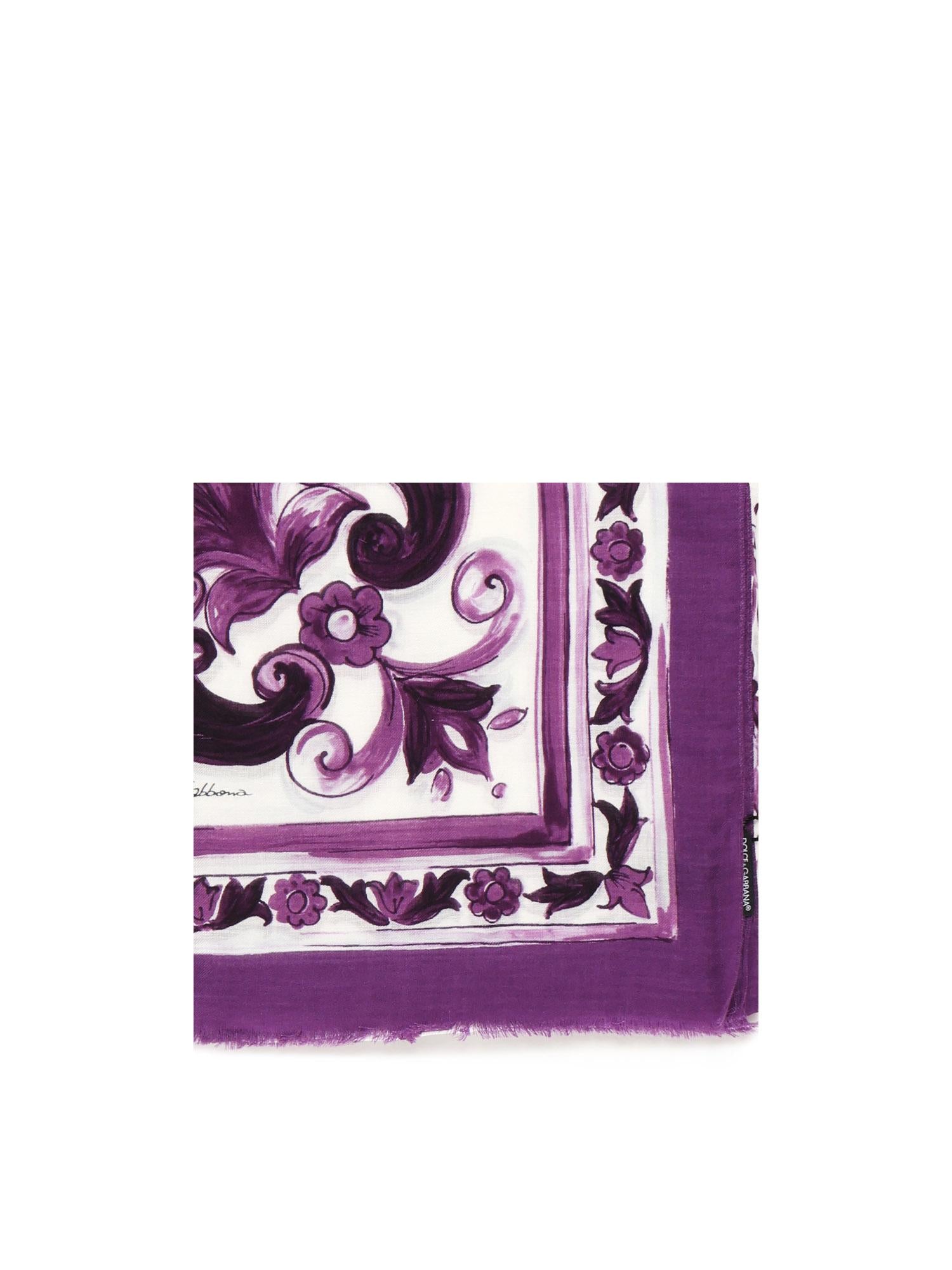 Stola stampa Maiolica FS184A GDC6XHP3ON DOLCE & GABBANA 