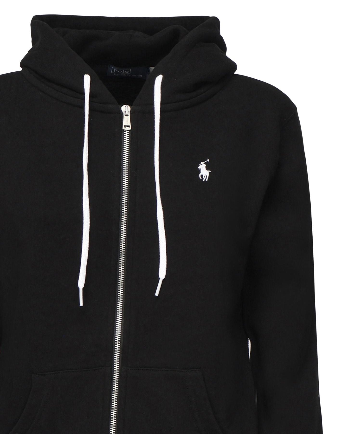 Felpa con zip e logo 211935584 010 POLO RALPH LAUREN 