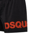 Boxer mare midi con logo D7B5C6600 015 DSQUARED2 