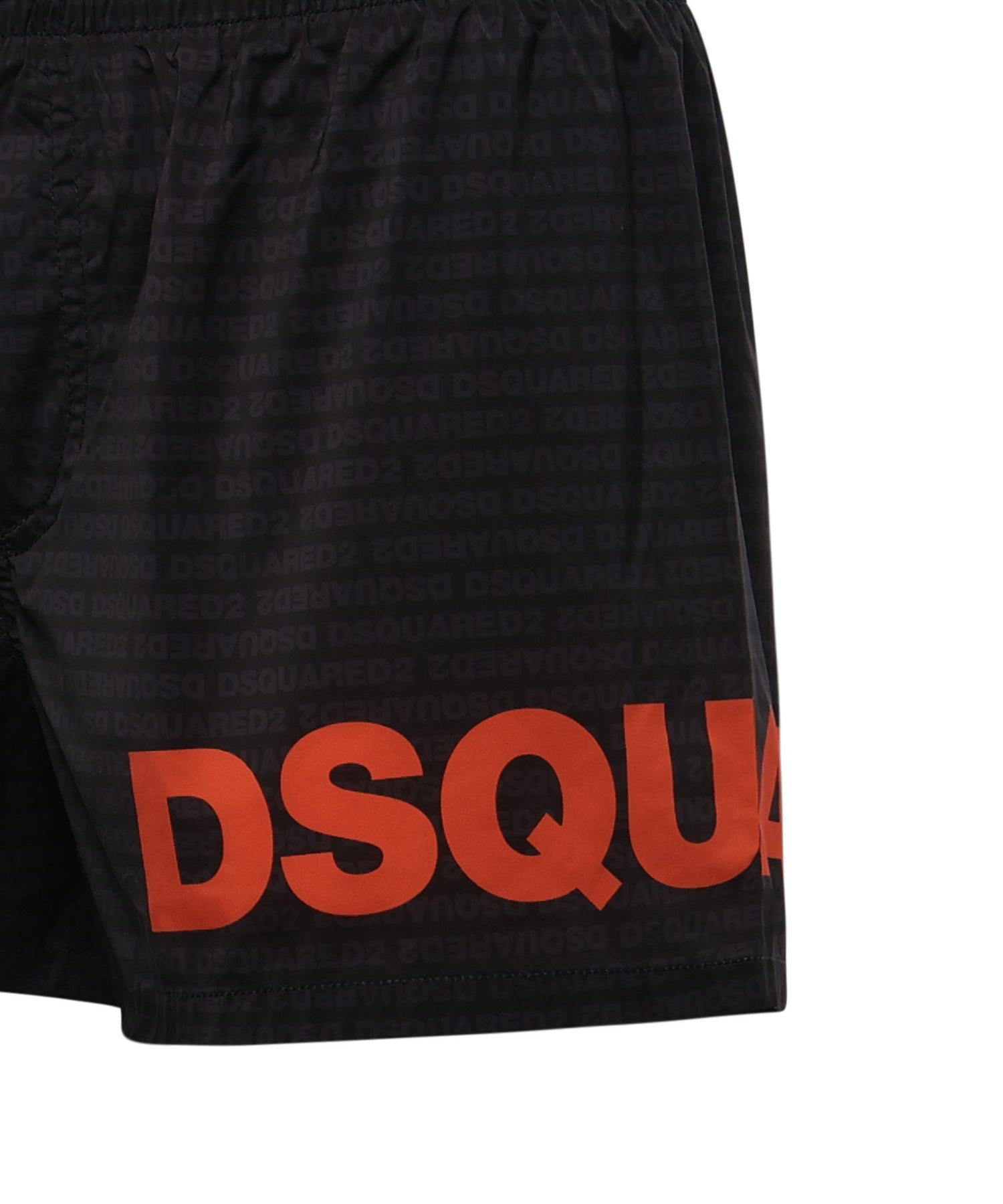 Boxer mare midi con logo D7B5C6600 015 DSQUARED2 