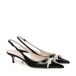 Décolleté Slingback Bow in vernice 6W2S0LL3 DAL790 VALENTINO GARAVANI 