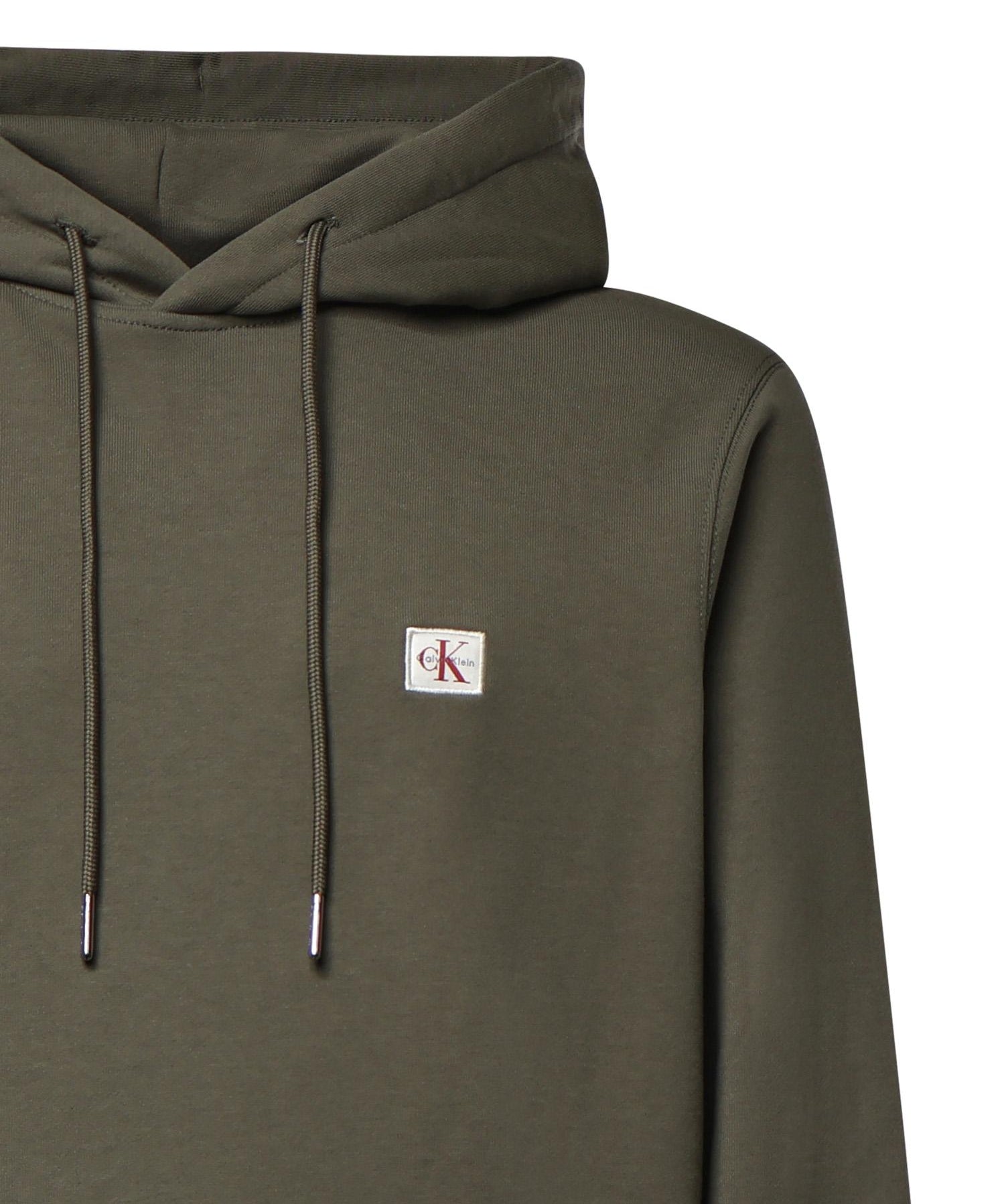 Felpa in cotone con cappuccio e logo LV04RG269G LDY CALVIN KLEIN 