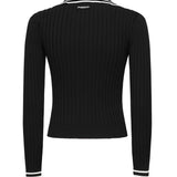 Maglia stile polo con logo 105418 A2PSZ99 PINKO 