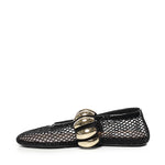 Ballerine Flat gioiello in rete<BR/> AA3A067TK062 999 ALAIA 