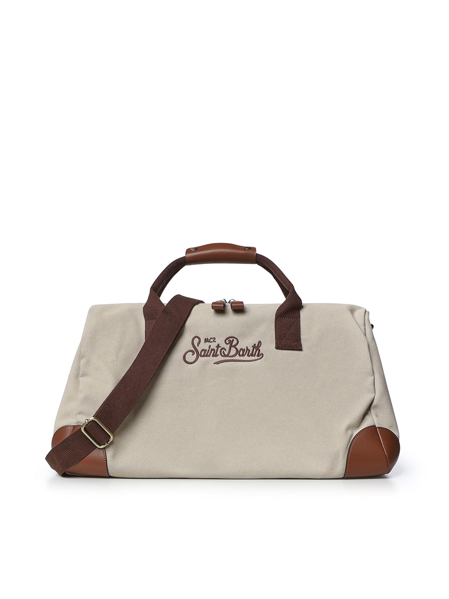 Borsone Daily in cotone con logo DALB001 00368L MC2 SAINT BARTH 