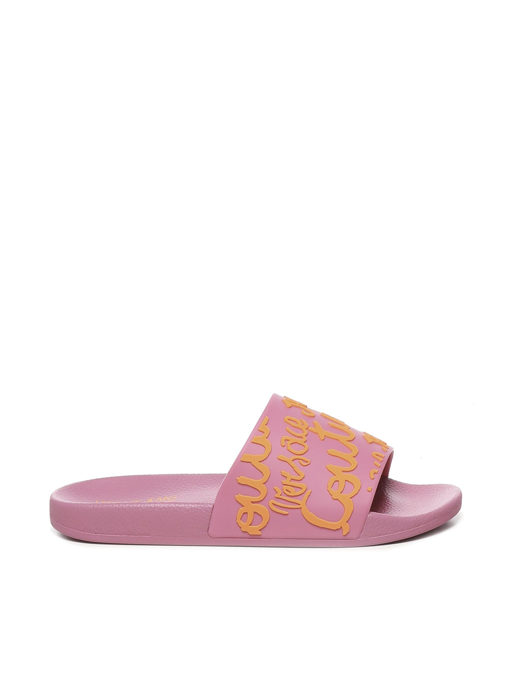 Slides Shelly con logo 78VA3SQ1 71352R53 VERSACE JEANS COUTURE 