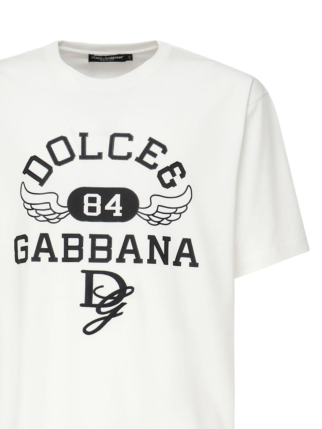 T-Shirt in cotone G8PN9Z G7NSNW0111 DOLCE & GABBANA 