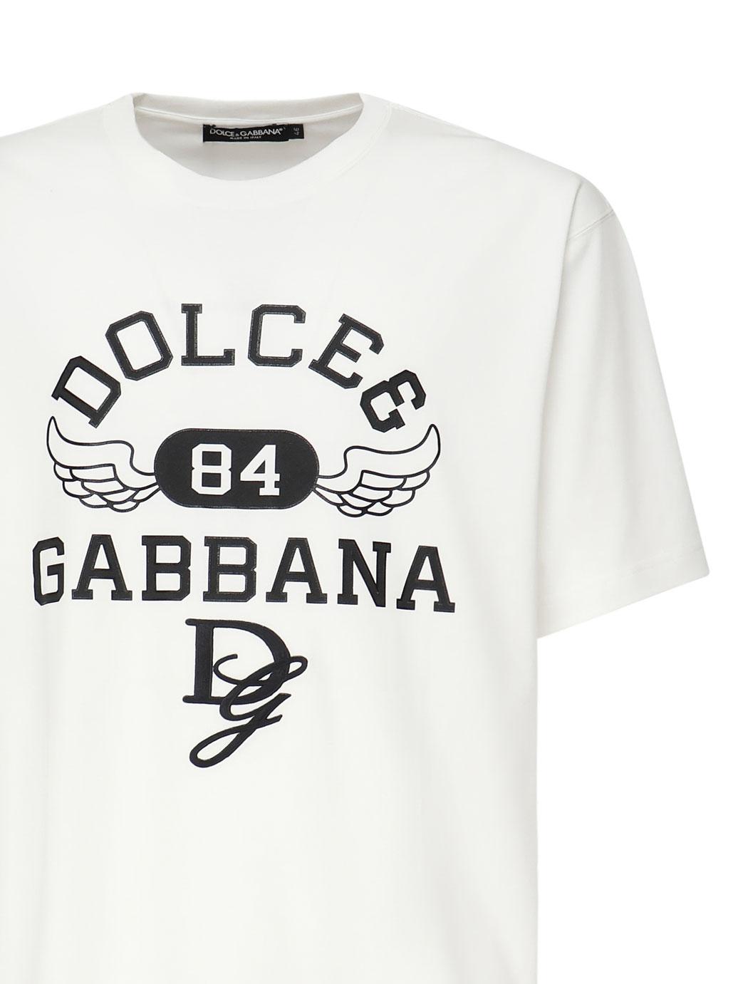 T-Shirt in cotone G8PN9Z G7NSNW0111 DOLCE & GABBANA 