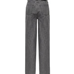 Jeans a gamba dritta con lacci 115069 100 ROTATE 