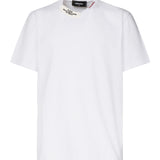 T-shirt regular fit con logo ricamato S74GD1417 D20020100 DSQUARED2 