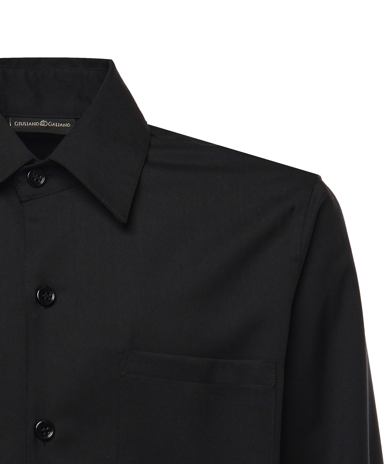 Camicia in misto cotone GABRY NERO GIULIANO GALIANO 