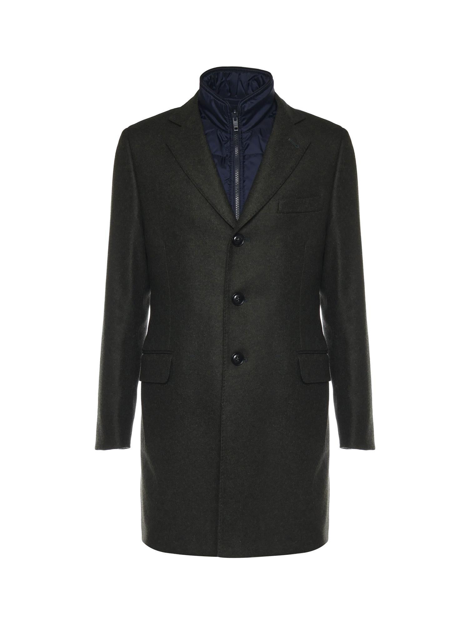 Double Coat in panno di lana e cashmere NAM53511390GAH V622 FAY 