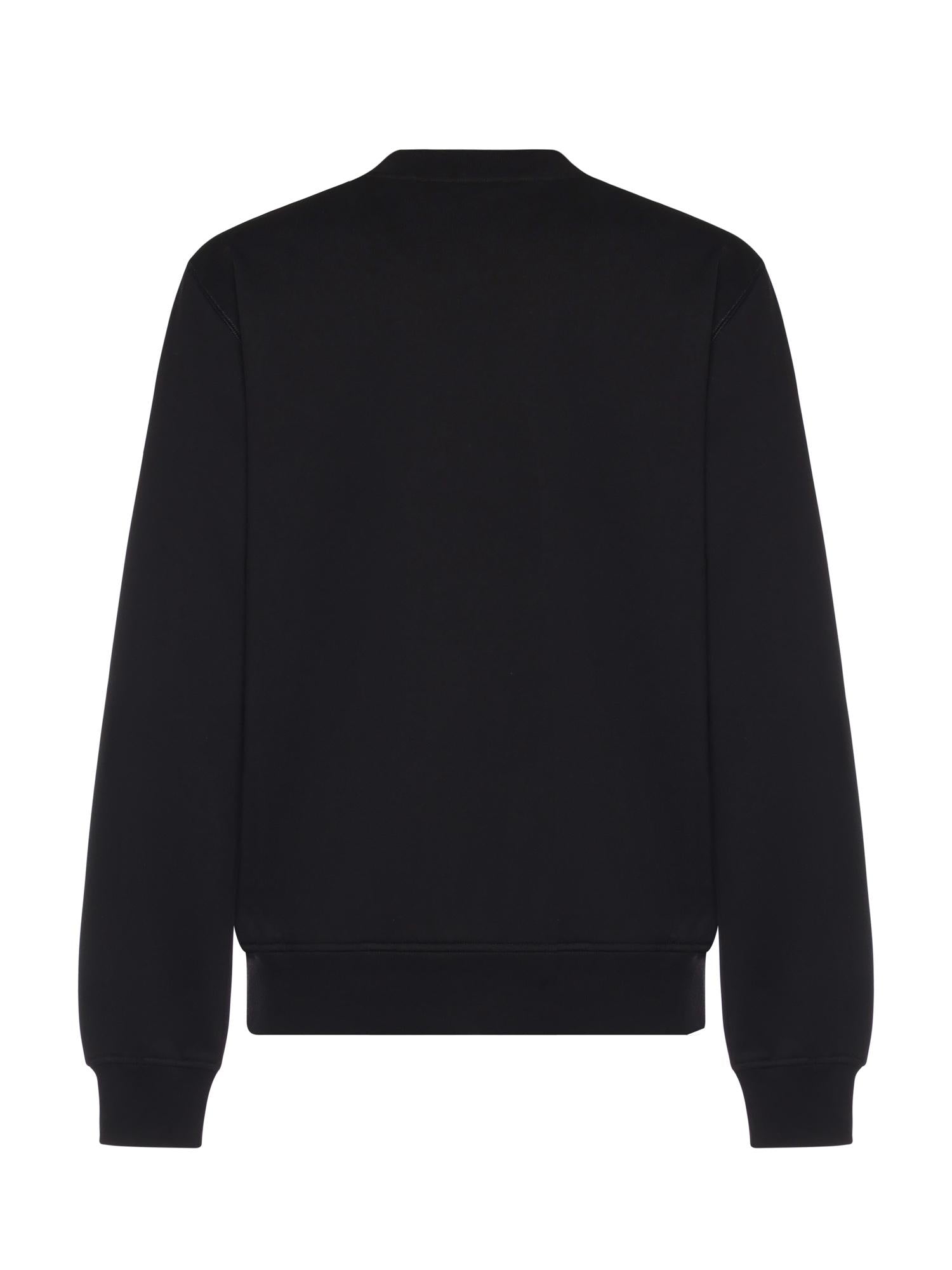 Felpa con placca logo in cotone G9ABJT G7P1CN0000 DOLCE & GABBANA 