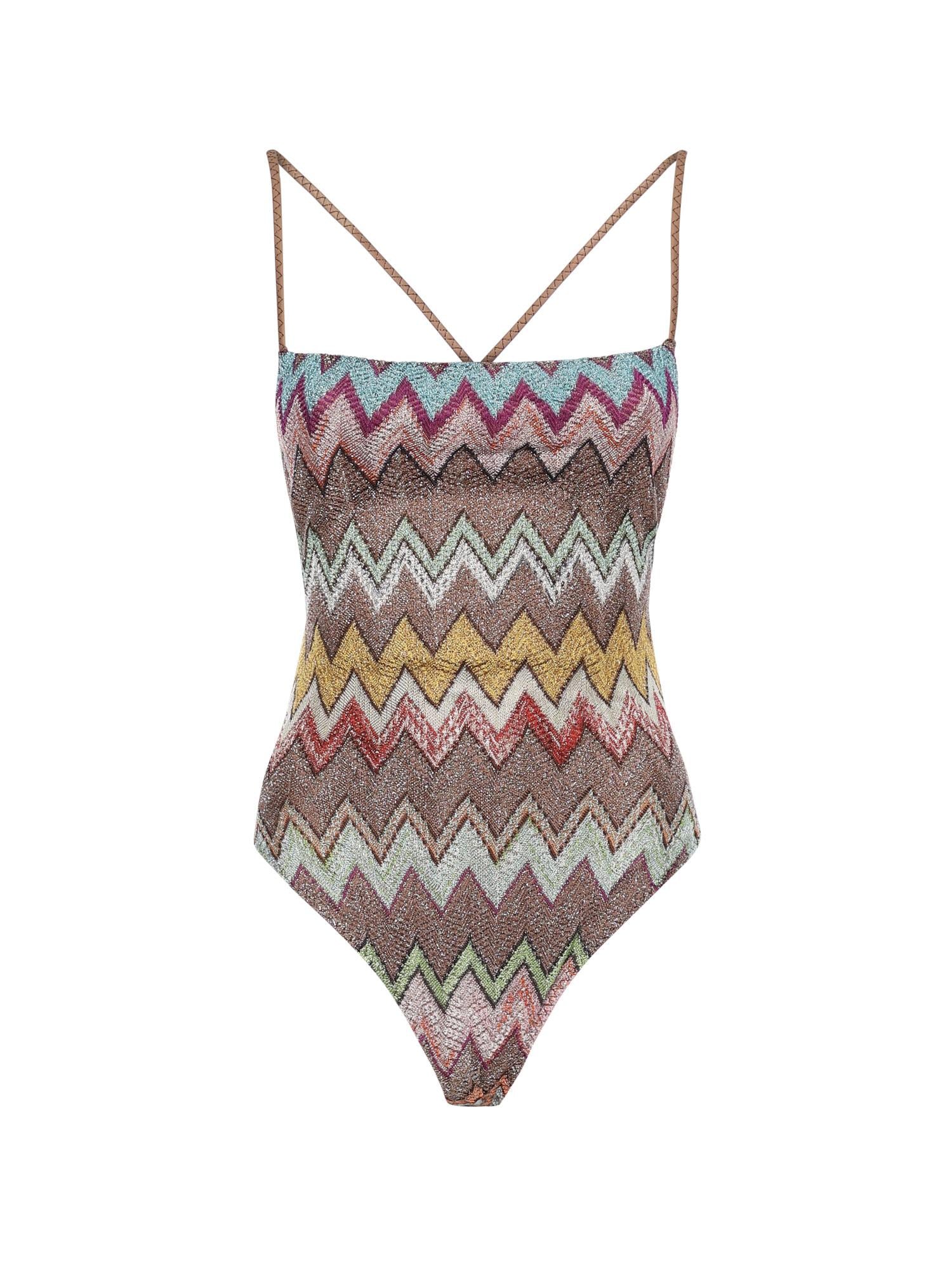 Costume intero in viscosa lamé MC25SP01 BR014KSM9YK MISSONI 