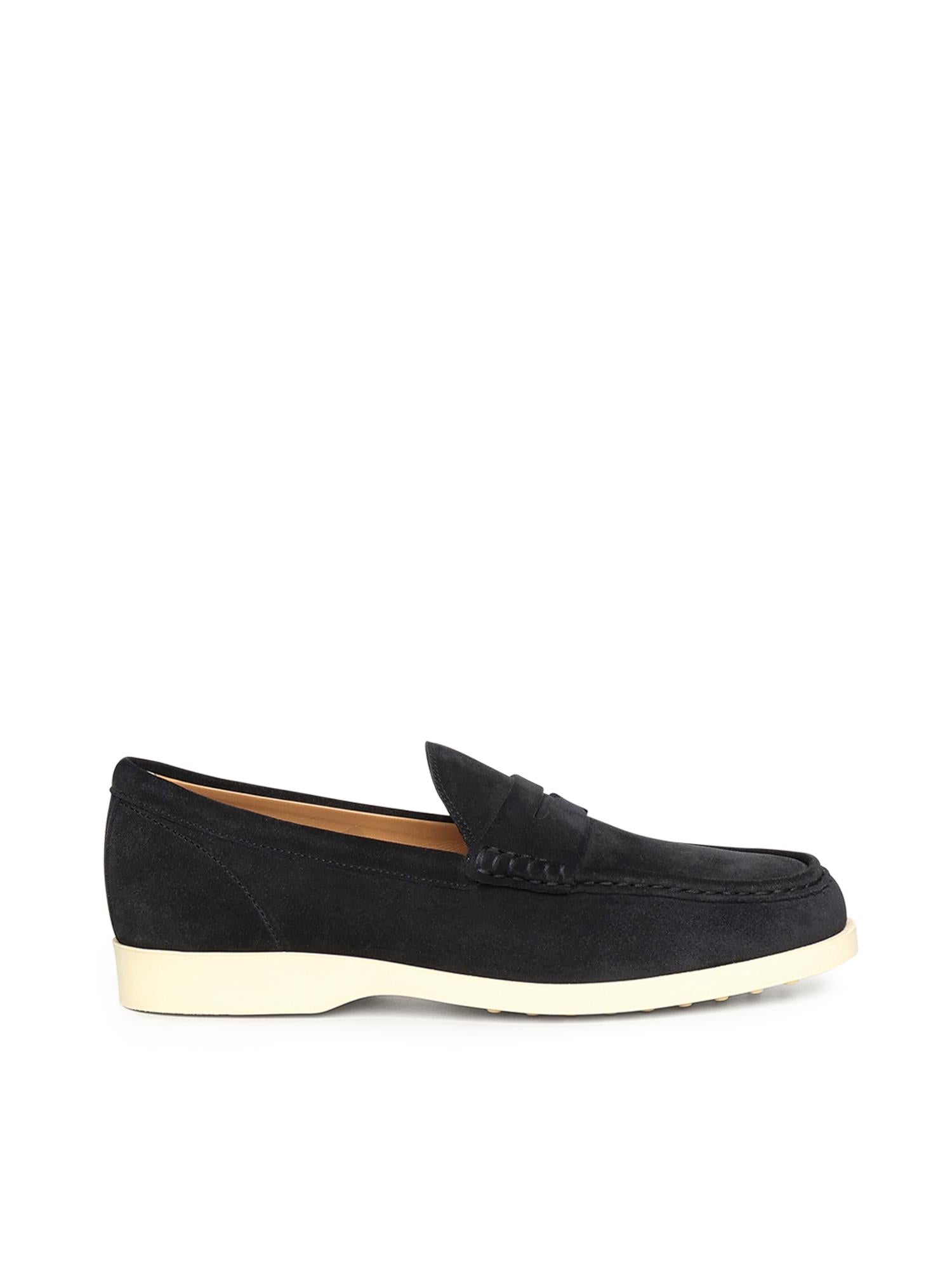 Mocassino in pelle scamosciata XXM98L0KC00M8W U805 TOD'S 