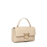 Borsa Love Lady Puff Chevron 100043 A0GKC50Q PINKO 