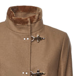 Cappotto Virginia in panno di lana mélange NAW50514000XMY C813 FAY 
