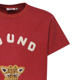 T-shirt con ricamo in cotone FOSS26TT09012 6343 FOUND 