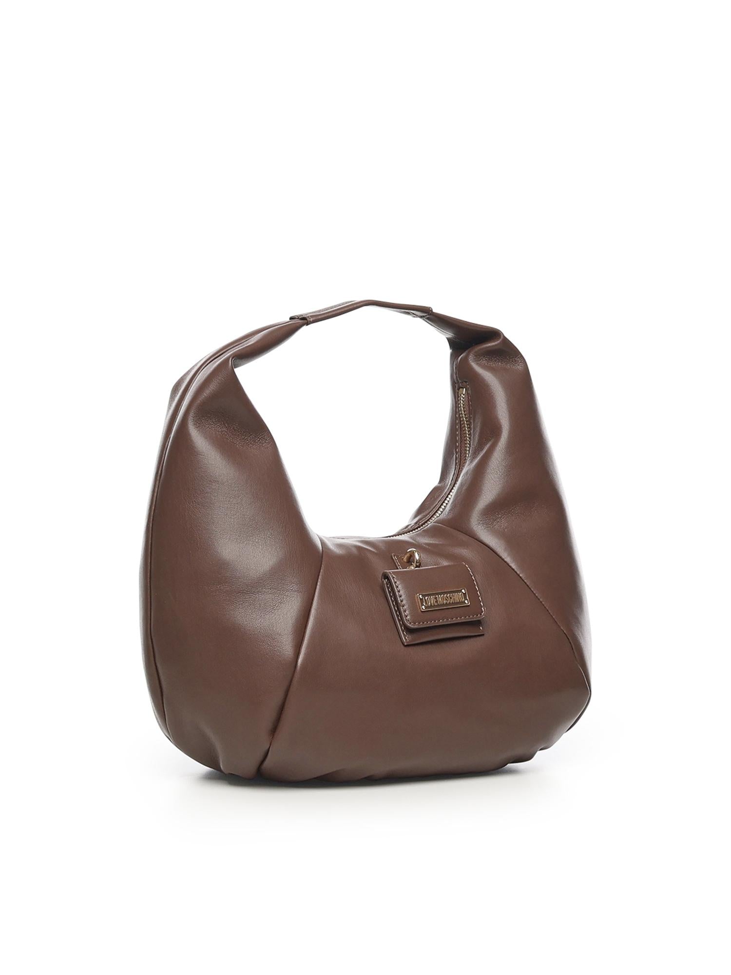 Borsa a mano con logo<BR/> JC4357PP0NKN0 313 LOVE MOSCHINO 